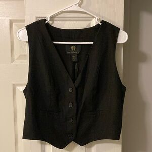 House of Harlow 1960 Black Vest - M